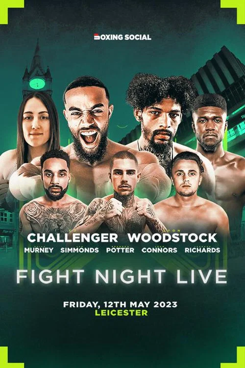 Boxing Social - Fight Night Live May 12th постер