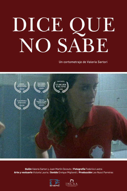 Dice que no sabe постер