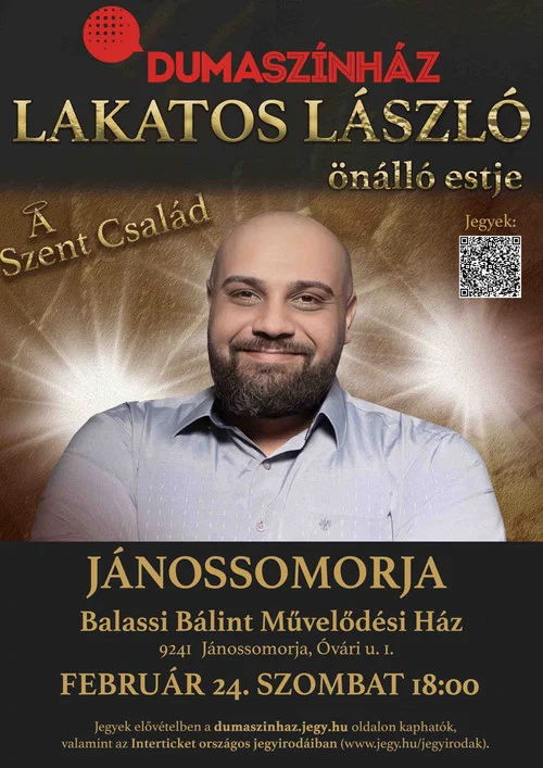 A szent család - Lakatos László önálló estje постер