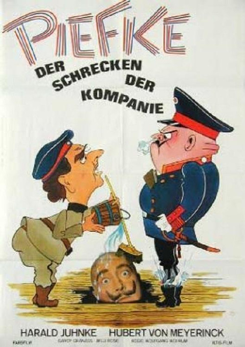 Piefke, der Schrecken der Kompanie постер
