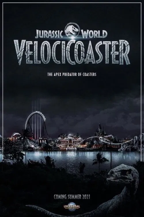 The Making of Jurassic World VelociCoaster постер