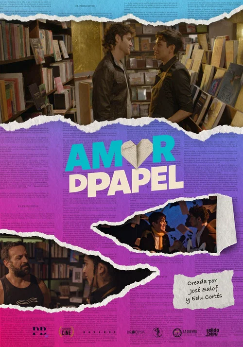 Amor de Papel постер