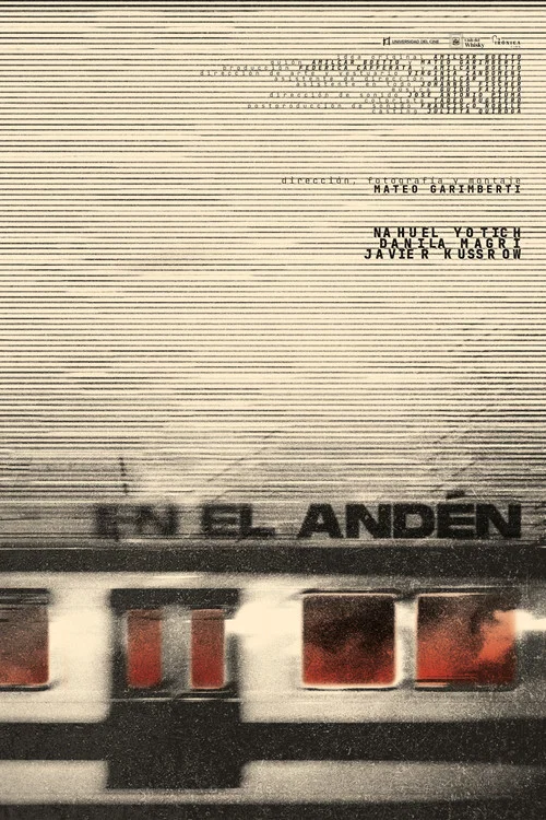 En el andén постер