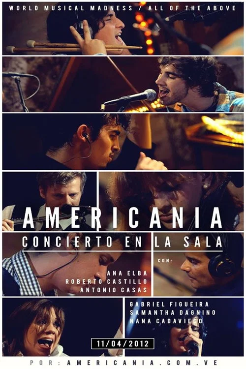 Americania - "Concierto En La Sala" постер