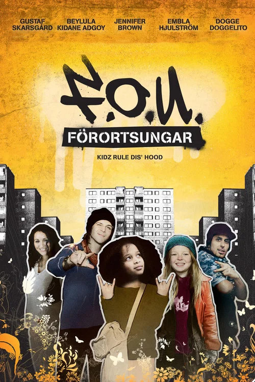 Förortsungar постер
