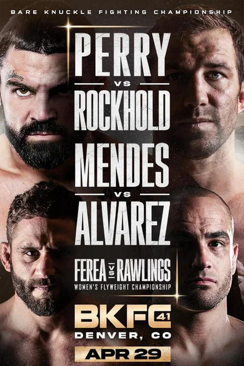 BKFC 41: Perry vs. Rockhold постер