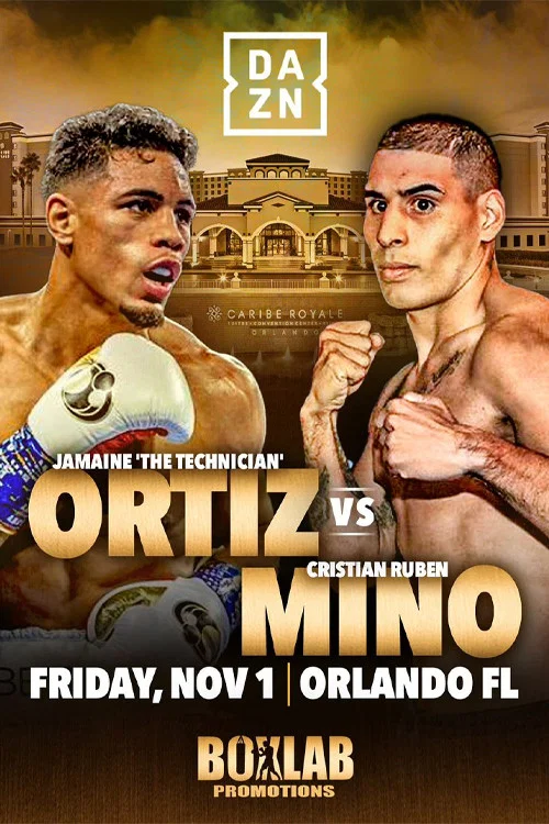 Jamaine Ortiz vs. Cristian Ruben Mino постер