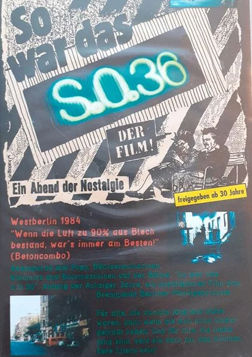So war das S.O.36 постер