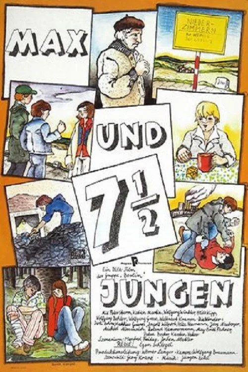 Max und siebeneinhalb Jungen постер
