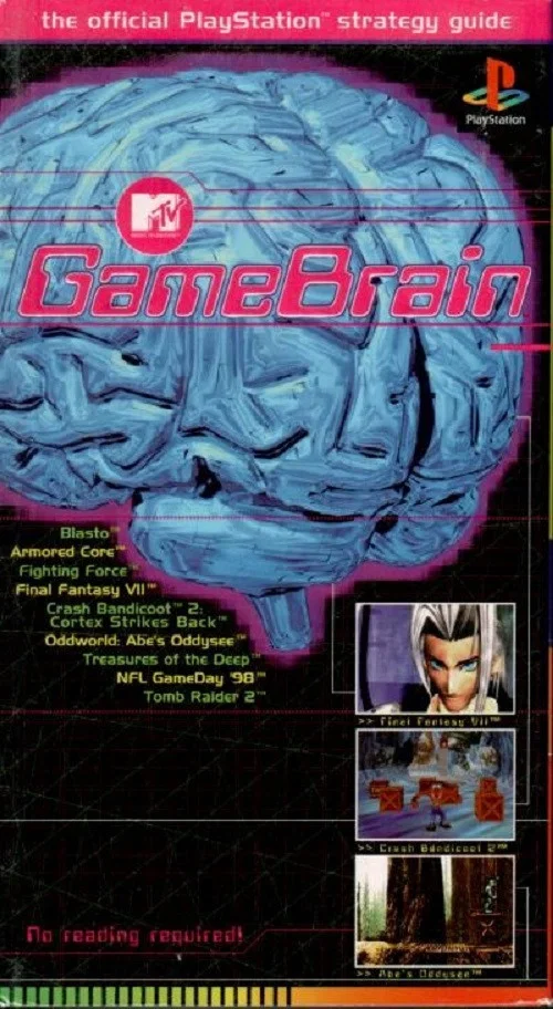 Gamebrain: The Official PlayStation Strategy Guide постер