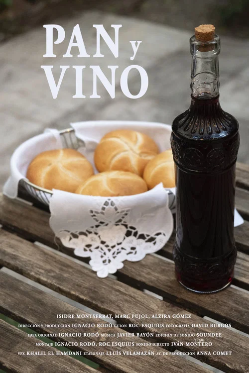 Pan y vino постер