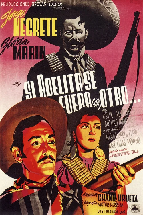 Si Adelita se fuera con otro постер