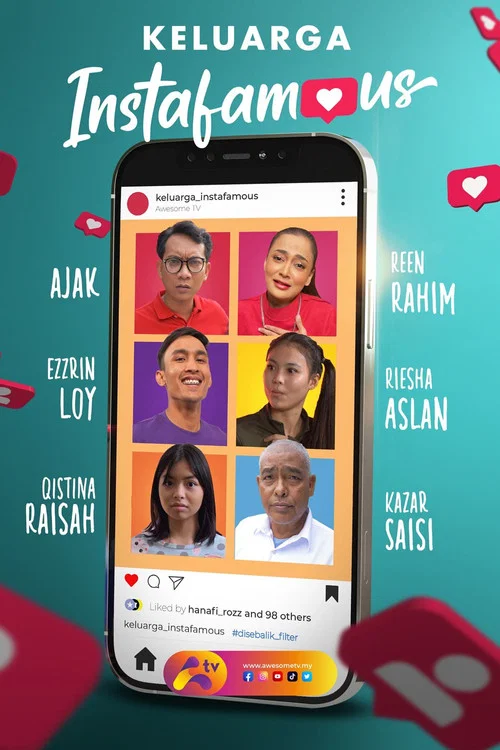 Keluarga Instafamous постер