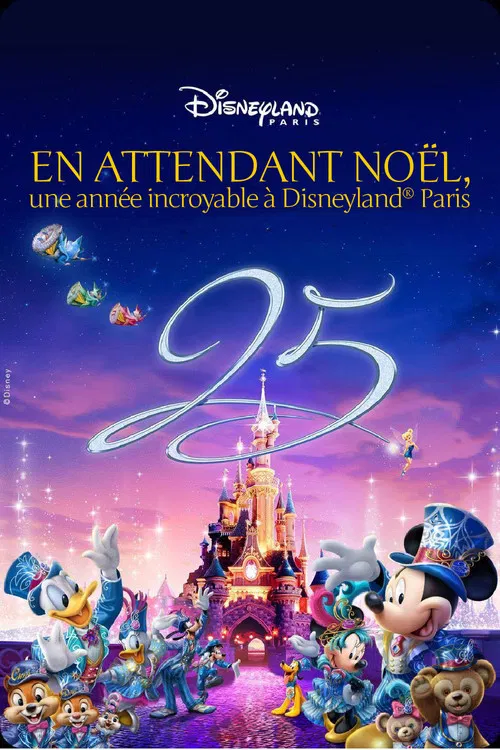En attendant Noël : une année incroyable à Disneyland постер