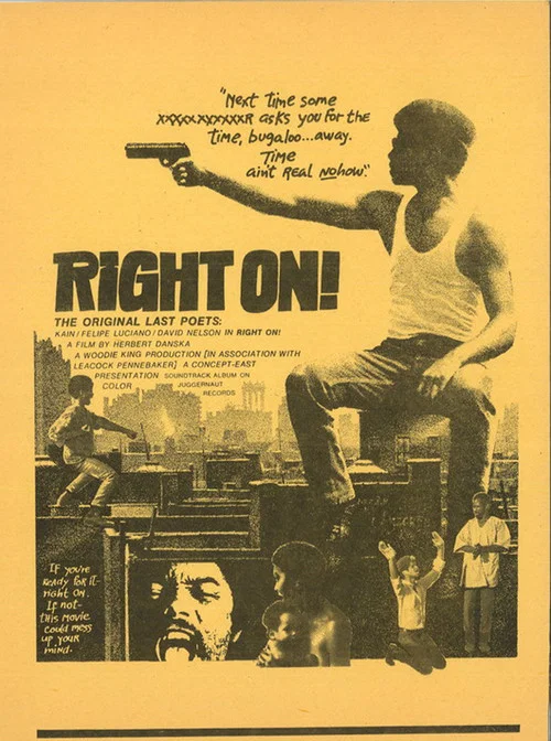 Right On! постер