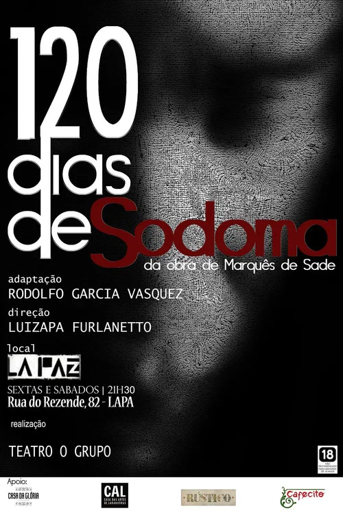 120 Dias de Sodoma постер