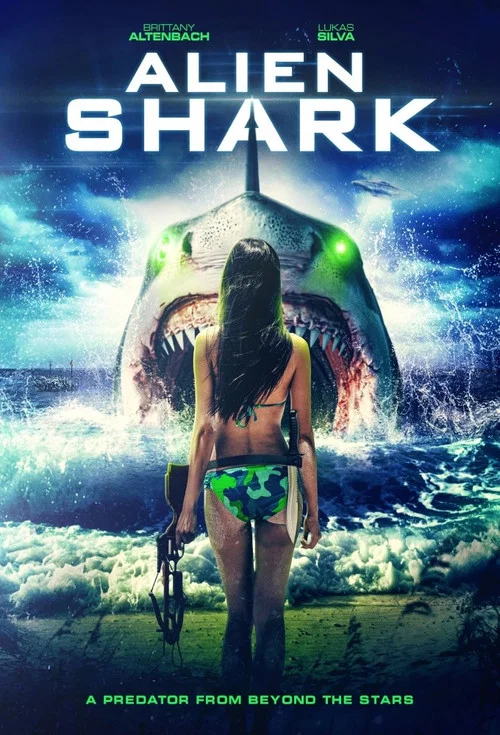Alien Shark постер