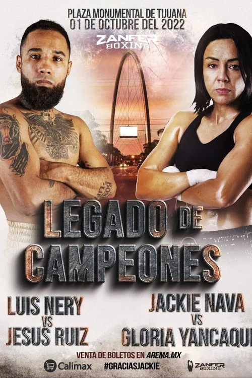 Luis Nery vs. Jesus Ruiz постер
