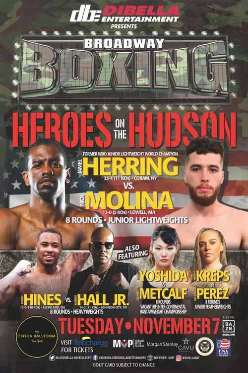 Jamel Herring vs. Nick Molina постер