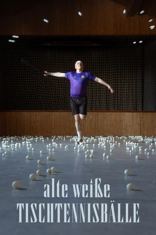 Alte Weiße Tischtennisbälle постер