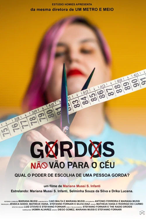 Gordos não vão para o céu постер