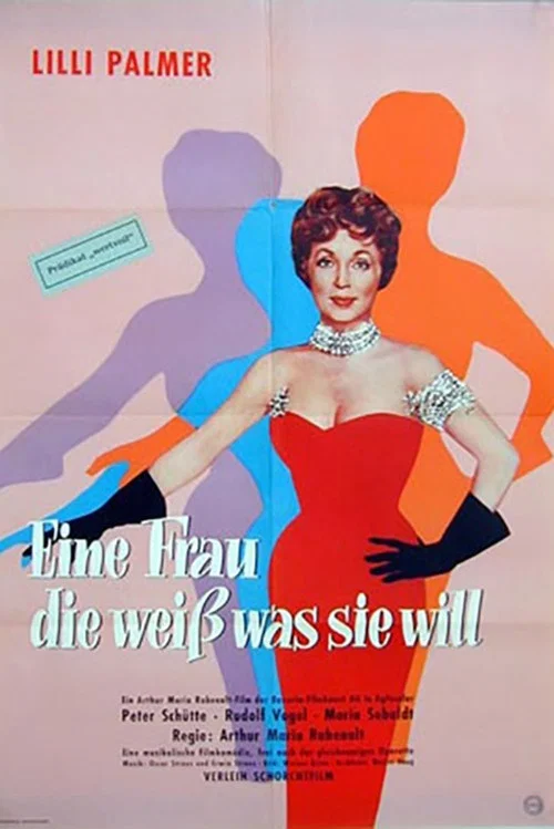 Eine Frau, die weiß was sie will постер