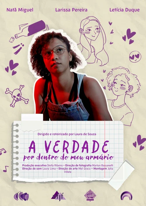 A verdade por dentro do meu armário постер