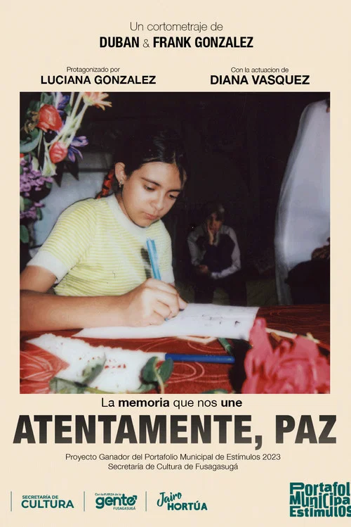 Atentamente, Paz постер