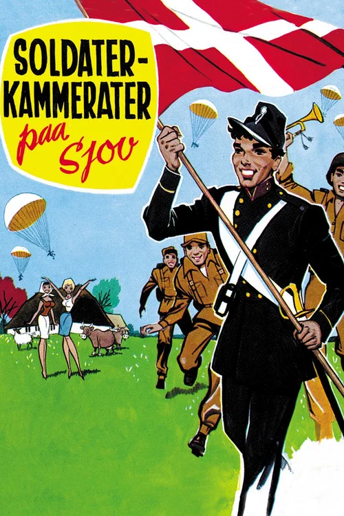 Soldaterkammerater på sjov постер