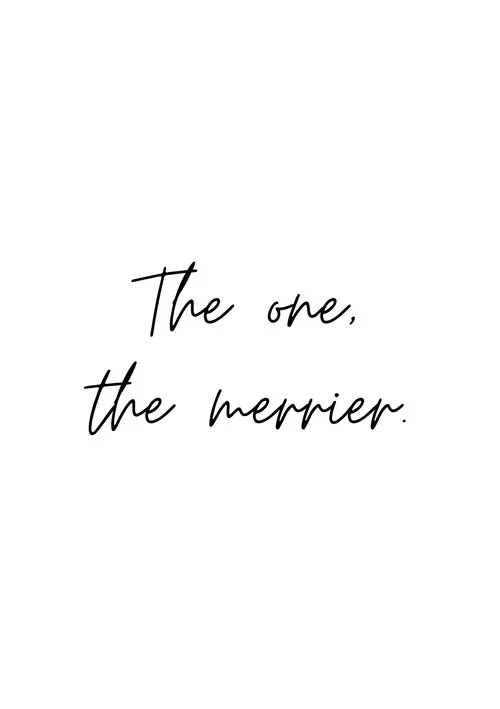 The One, The Merrier постер