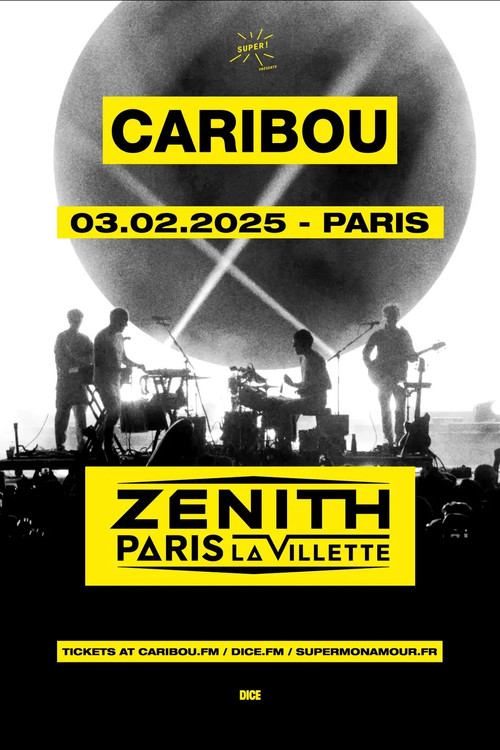 Caribou - Zénith Paris - La Villette - ARTE Concert постер