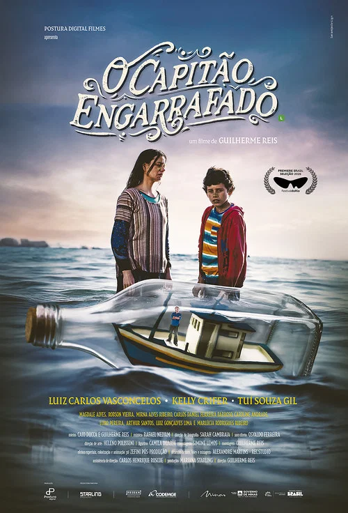 O Capitão Engarrafado постер