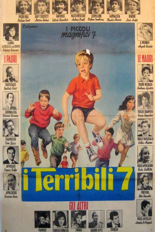 I terribili sette постер
