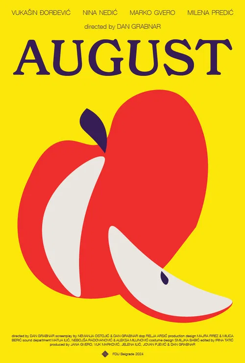 Avgust постер