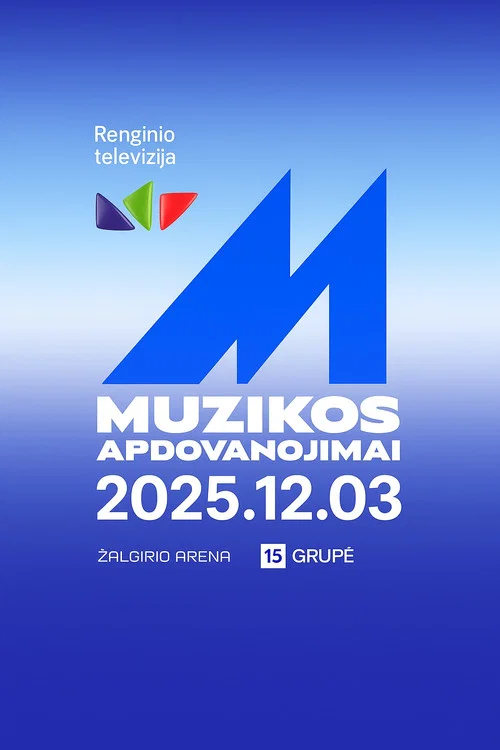 M1 Muzikos apdovanojimai постер