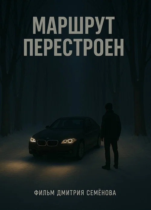 Маршрут перестроен постер