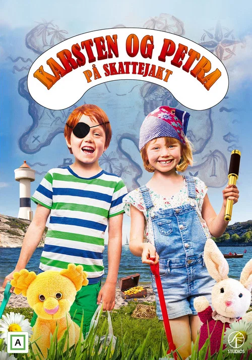 Karsten og Petra på skattejakt постер