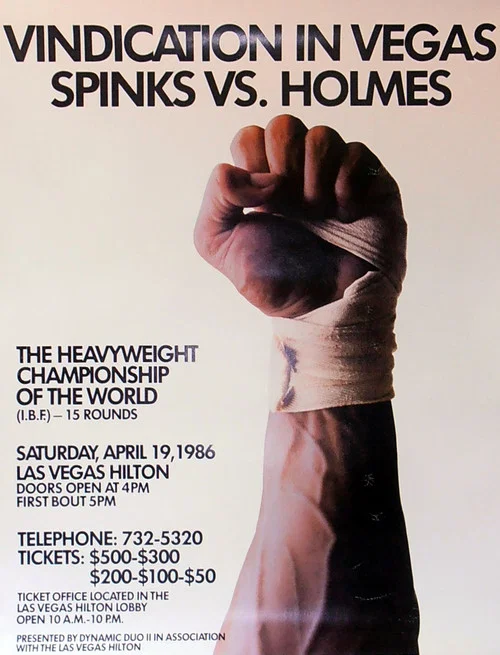 Larry Holmes vs. Michael Spinks II постер