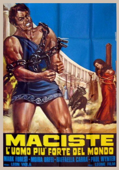 Maciste, l'uomo più forte del mondo постер
