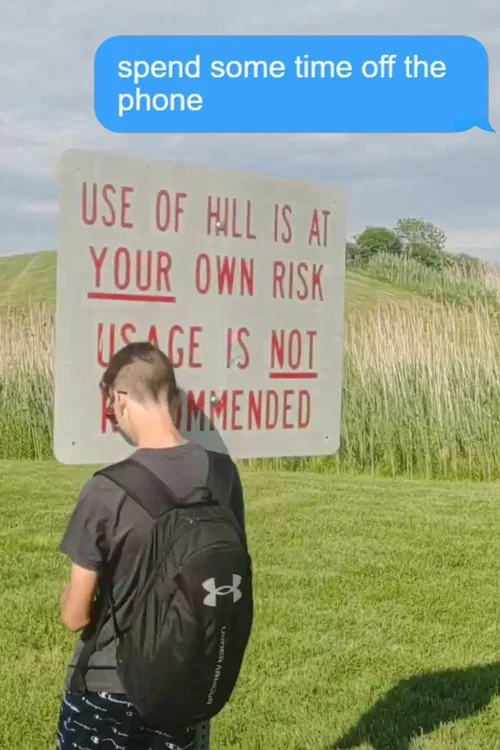 Spend Some Time off the Phone (PSA) постер