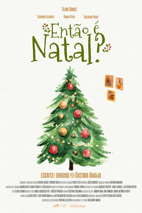 Então é natal? постер
