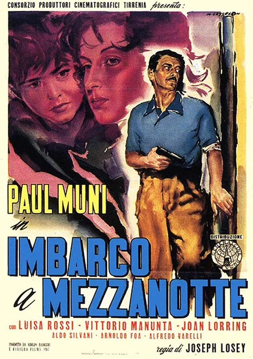 Imbarco a mezzanotte постер