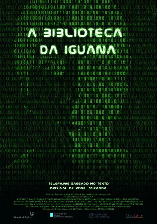 A biblioteca da iguana постер