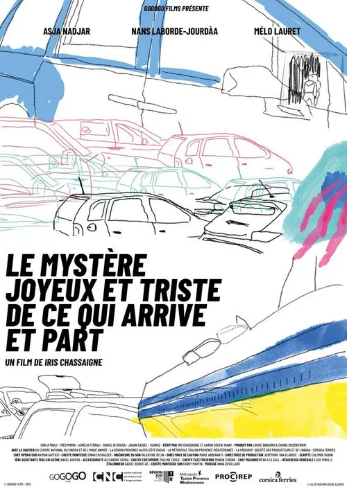 Le mystère joyeux et triste de ce qui arrive et part постер