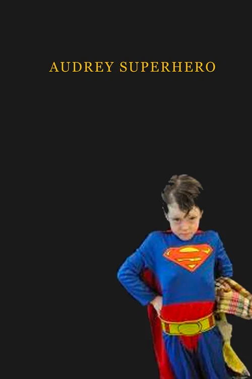 Audrey Superhero постер