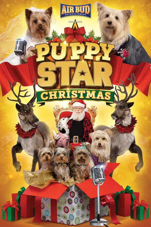 Puppy Star Christmas постер