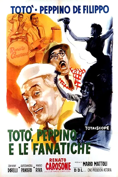 Totò, Peppino e le fanatiche постер