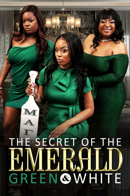 The Secret of the Emerald Green and White постер