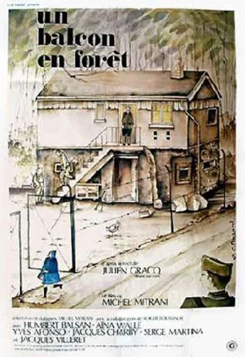 Un Balcon en forêt постер