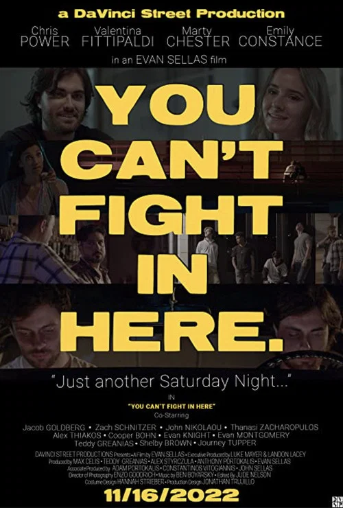You Can't Fight in Here постер